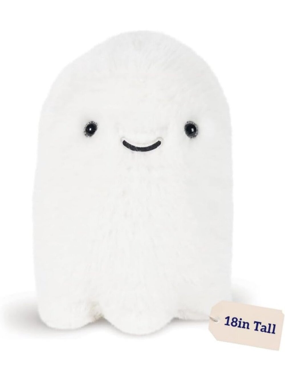 18" Ghost Stuffed Animal | Adorable Plush Toy | Perfect for Halloween & Gifts